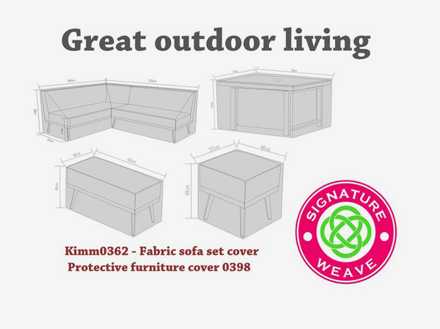 Kimmie Sofa Set Cover