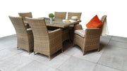 Darcey Set with High Back Chairs - Kubek Furniture