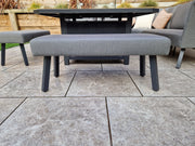 Luna Corner Sofa Set with Gas Firepit