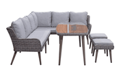 Danielle Corner Dining Sofa Set - Kubek Furniture