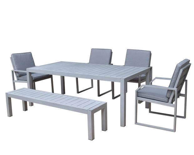 Alarna Bench Dining Set - Kubek Furniture