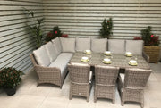 Alexandra Large Sofa And Dining Set - Kubek Furniture