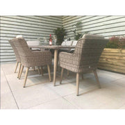 Danielle 6-Seater Dining Set - Kubek Furniture