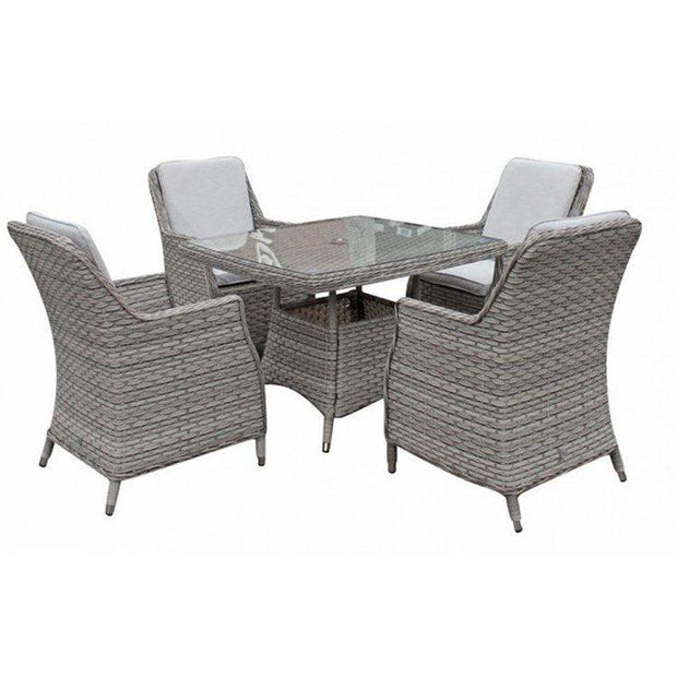 Edwina Square Dining Set - Kubek Furniture