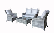 Sarah 4-Seater Sofa Set - Kubek Furniture