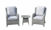 Sarah 3 Piece Lounge Set With Side Table - Now In Stock - Kubek Furniture