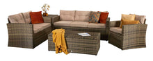 Load image into Gallery viewer, Holly Sofa Set - Mixed Brown
